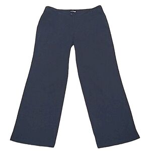 J. Jill Stretch Wide Leg Dress Pant Mid Waist Rise Pockets Dressy Trouser Comfy